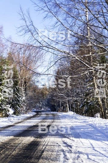 Winter road