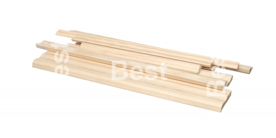 Wooden skirting boards