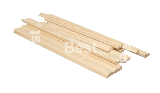 Wooden skirting boards