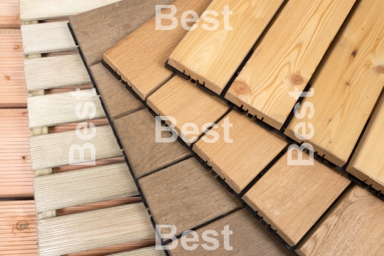 Wooden tiles