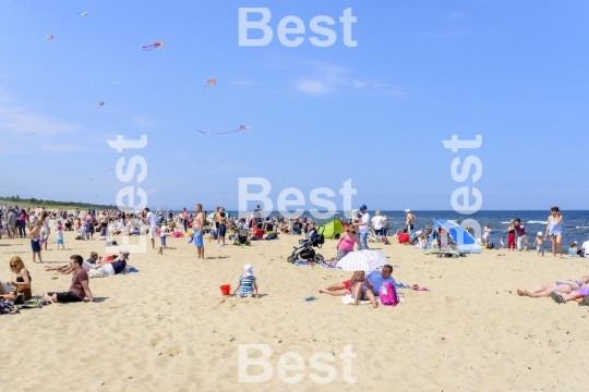 2018 Kite Festival on Sobieszewo Island.