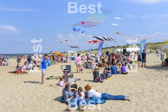 2018 Kite Festival on Sobieszewo Island.