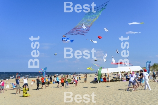 2018 Kite Festival on Sobieszewo Island.