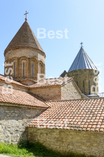 Ananuri fortress at the Aragvi River in Georgia