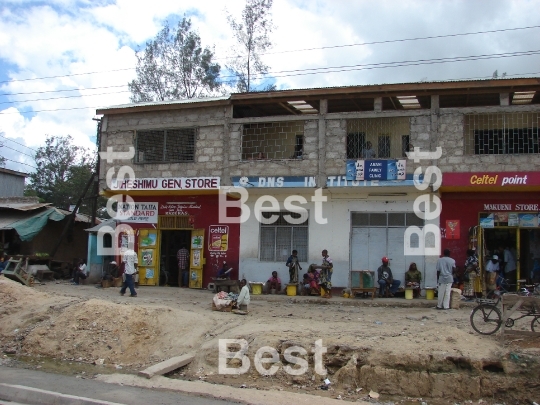 Colonial shop in Kenya