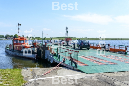 Ferry Swibno-Mikoszewo on Sobieszewska Island