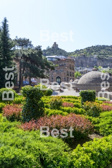 Haydar Aliyev garden in Tbilisi