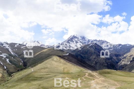 Kazbek peak