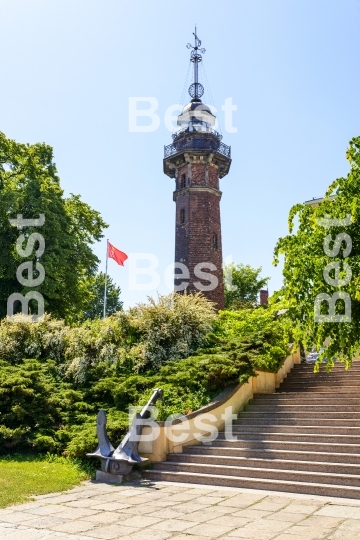 Lighthouse on the Baltic Sea