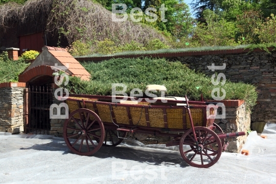 Old horse wagon